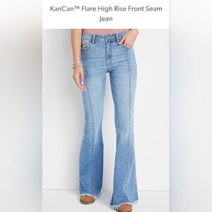 kancan flare jeans-28 like new